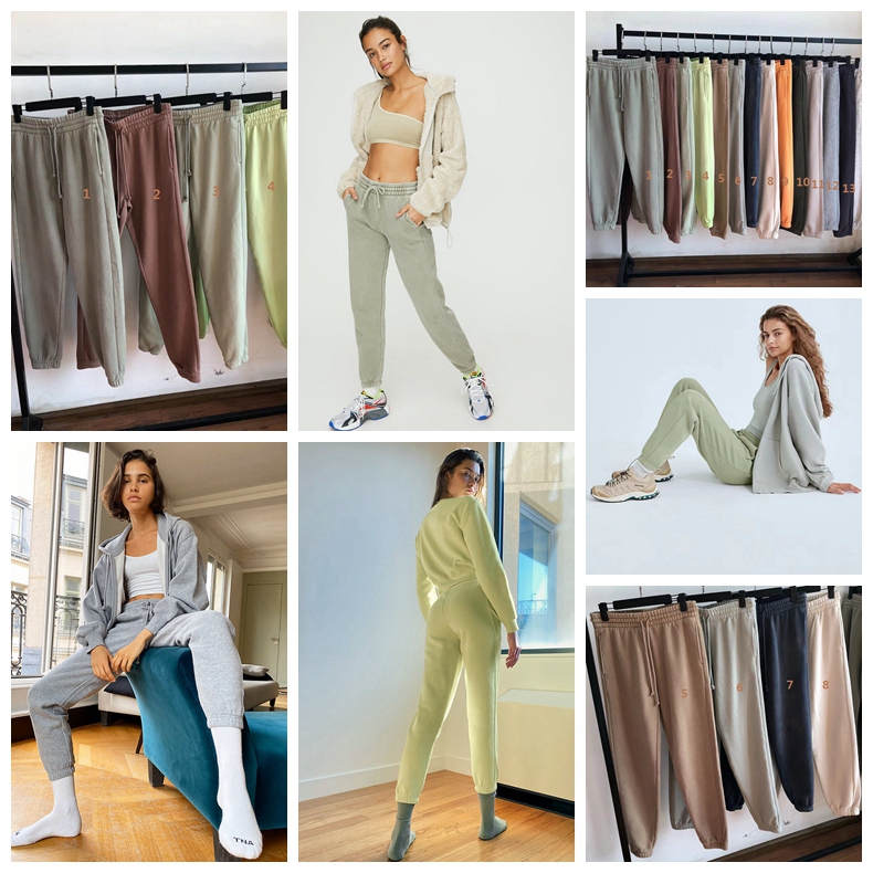 Canada@Tna High-Waisted Fleece Jogger Pants Aritzia Loose Bf Style Warm Slimming Casual Pants Canada@Tna High-Waisted Fleece Jogger Pants Aritzia Loose Bf Style Warm Slimming Casual Pants