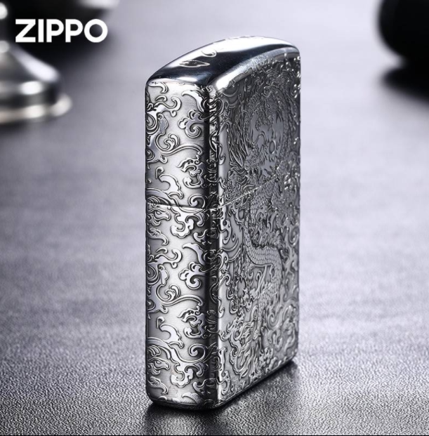 Lighter zippo genuine sterling silver Xiangyunlong original authentic windproof zppo limited edition men's gift engraving zp