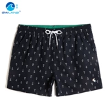 Дорожные быстросохнущие пляжные черные штаны, аквапарк, шорты, свободный крой