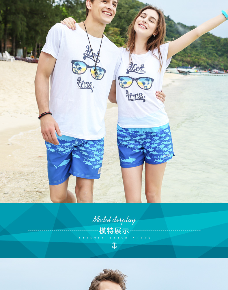 Gailang Bãi Biển Quần Nam của Nhanh Chóng làm khô Lỏng Kích Thước Lớn In Quần Short Giản Dị Quần Short Spa Nam Boxer Đồ Bơi với Lót 	quần dù đi biển	