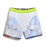 盖浪 Детские быстросохнущие эластичные шорты, пляжные штаны для мальчиков