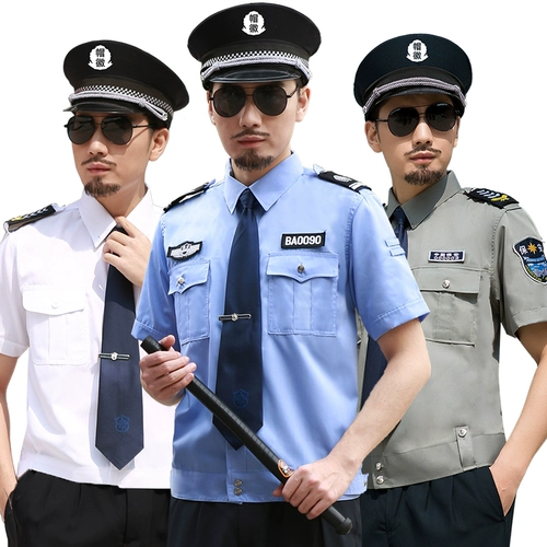 Хлопковая рубашка для работы, комбинезон, тонкие белые штаны, униформа, короткий рукав