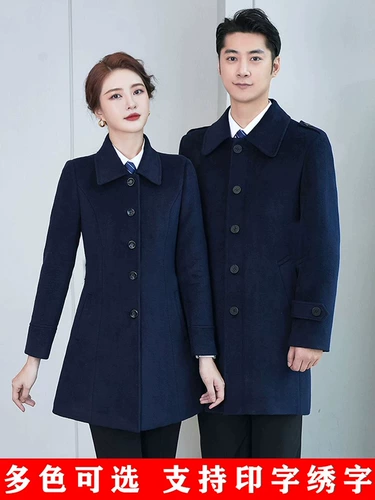 Шерстяное пальто, длинная куртка, демисезонный комбинезон, средней длины