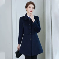 AL высококачественные однобортные темно-синие женщины