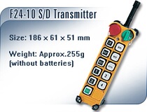 Taiwan Yuding Industrial Remote Control F24-10S Transmitter