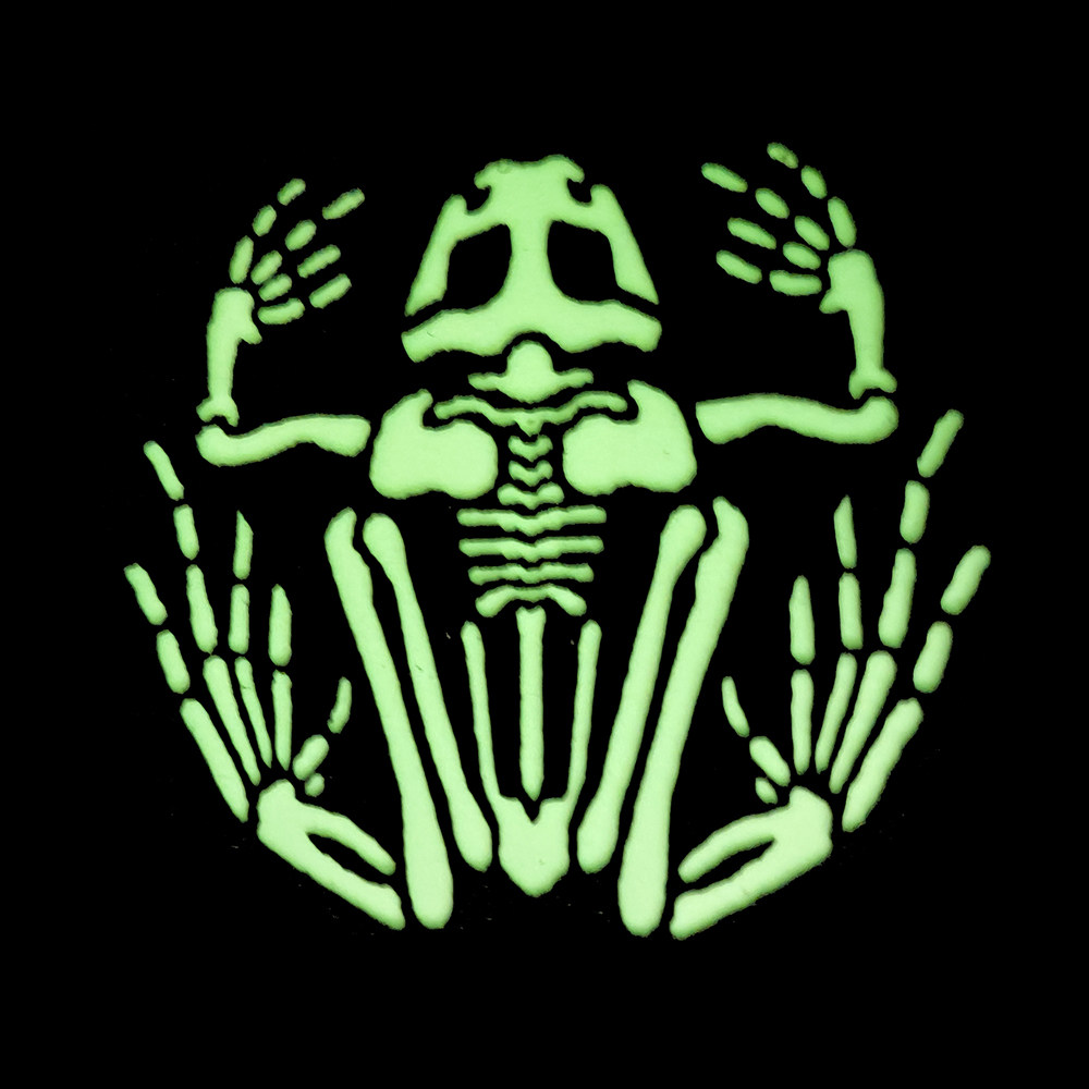 Crânio reflexivo do laser para o saco e o chapéu, camisa militar, esqueleto  animal, sapo, remendo do estilo do exército, colorido - AliExpress, image size:1000x1000