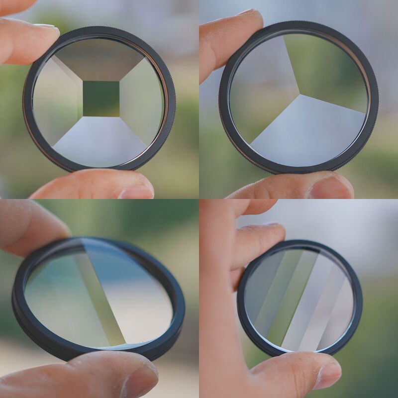 49mm Kaleidoscope Multi-Image Special Effects Photography Filter Suitable for 50/55 1.8 Small Bowl Lenses Polaroid I-2