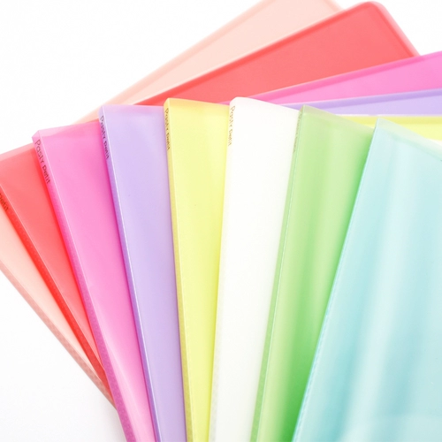 Японская плюс Palesto A4 Page File Book Студент Студент простая конфеты -Колочная информация о бизнес -информации 10 страниц и 20 страниц