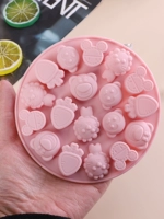 Мультяшная детская клубника, акриловая термостойкая форма, DIY, лев