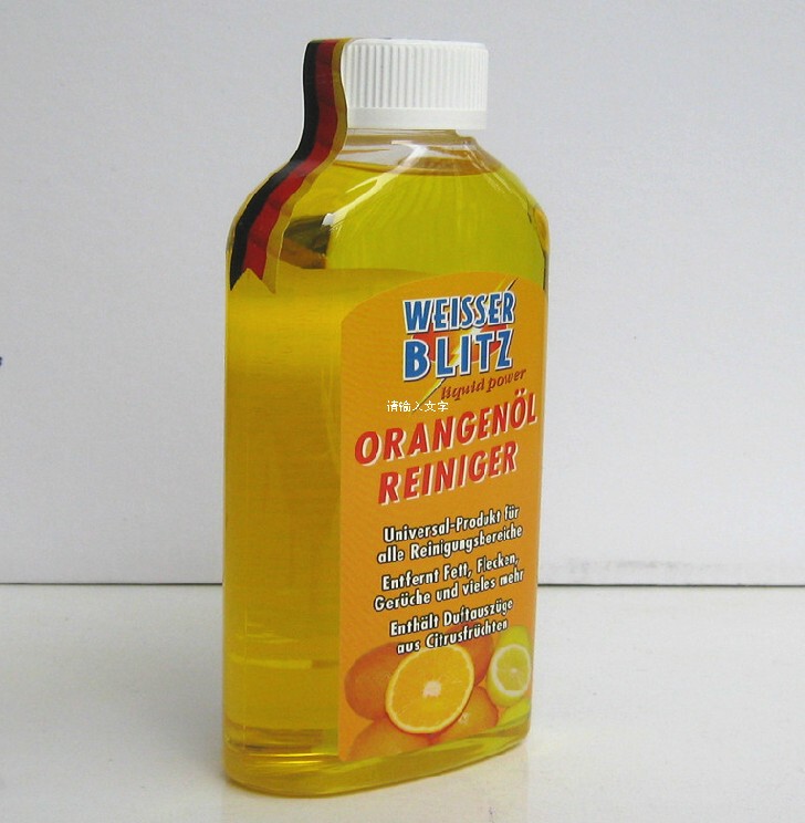 German Paite Orange Oil Wanjies Orange Cleaner Car Leather Dyeing Decontamination Cleaning Plastic Waxing and Whitening