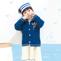 New Mommy Hands for baby sailor Manual Live Diy Wool Wire Group Crochet Knitted Sweater Material Bag Tutorial
