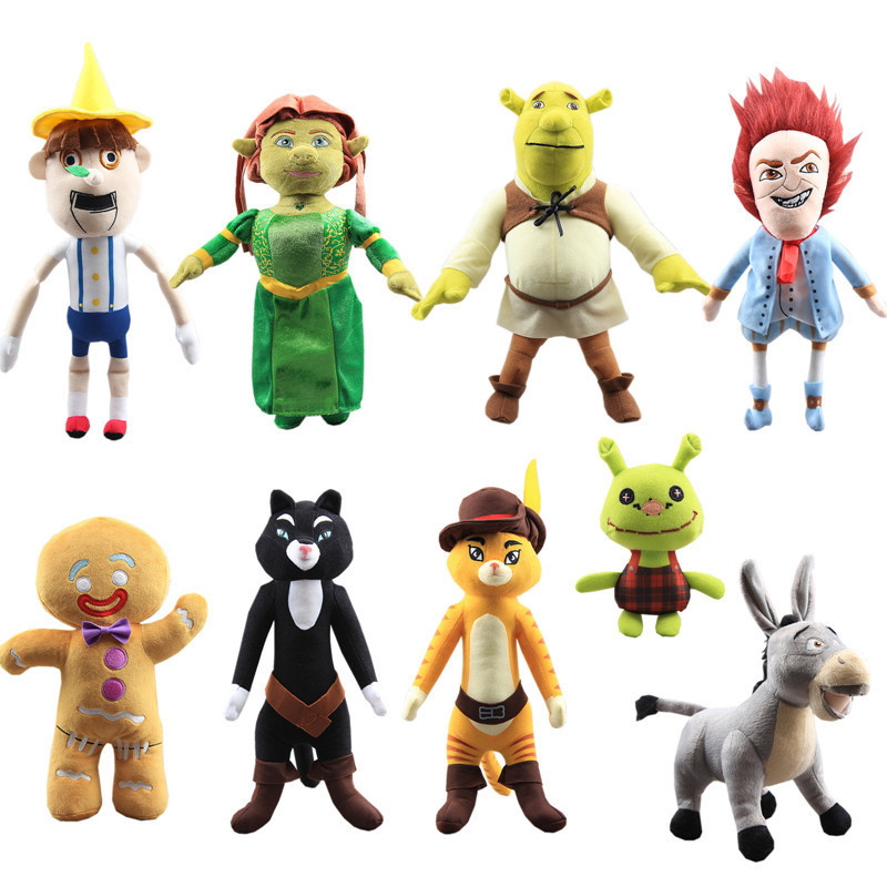 Cute Shrek Plush Toy Shrek the Green Monster Doll Stuffed Animal Export Gift Cute Shrek Plush Toy Shrek the Green Monster Doll Stuffed Animal Export Gift