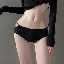 Underpants Women Summer thin Pure Cotton Antibacterial Crotch no marks Hip Large Code Low Waist Breathability Sensation Full Cotton Triangle Shorts