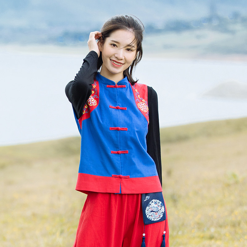 Débardeur hiver femme en Coton Polyester - Ref 3176370 Image 1