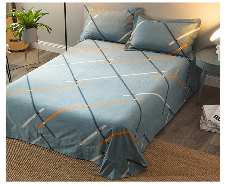 Thủy dệt dày một mảnh khăn trải giường cotton 100% chải bông 1.8m 1,5m mét đôi sinh viên độc thân - Khăn trải giường ra giường màu xám