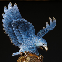 The Eagle Wings Pure Copper Polypo Basin Grand Exhibition Macro Picture Eagle Swing Piece Company Opening Gift Owner Office Decoration