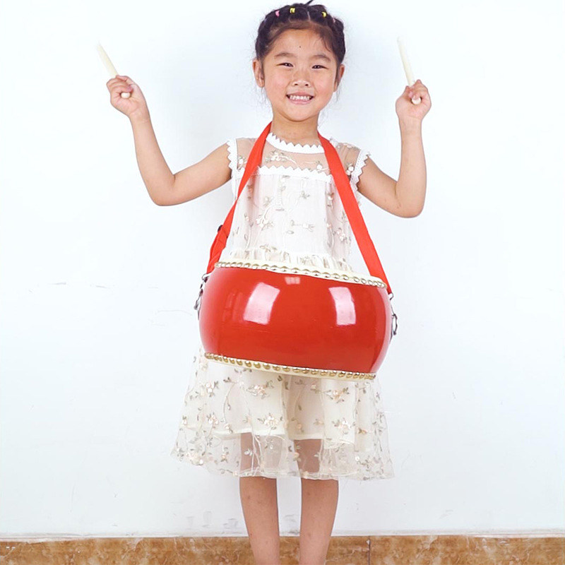 Children's Toy Drum Bull Leather Drum Small Drum Adults Big Drum Early Lessons Wisdom Gong Drums Beating Drums Kindergarten Percussion Instruments
