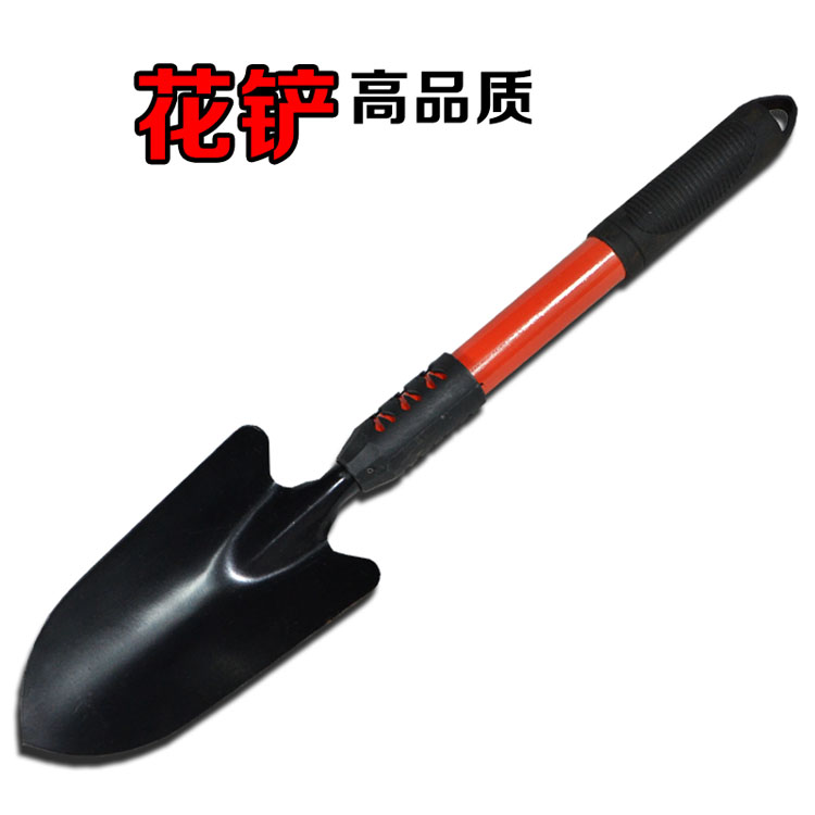 Khuyến mãi đặc biệt hàng ngày dụng cụ làm vườn nóng cung cấp cho gia đình trồng hoa đào tất cả thép gỉ xẻng đen vòi xịt nước tưới cây