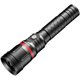 Smiling Shark T6 strong light flashlight aluminum alloy waterproof rechargeable flashlight infrared laser outdoor tactical flashlight
