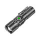 Smile Shark M77 Mini Tactical Flashlight Outdoor Ultra-Bright Telescopic Zoom Convenient Flashlight Aluminum Alloy Led Strong Light