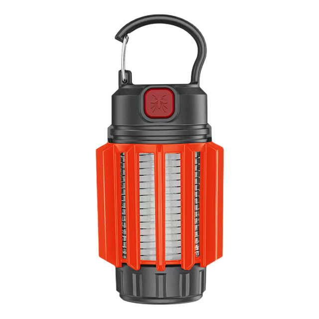 Outdoor Camping Light, White Light Camp Light, Tent Purple Light Mosquito Killer Lamp, Multi-Functional Ultra-Bright Indoor Household Physical Mosquito Repellent