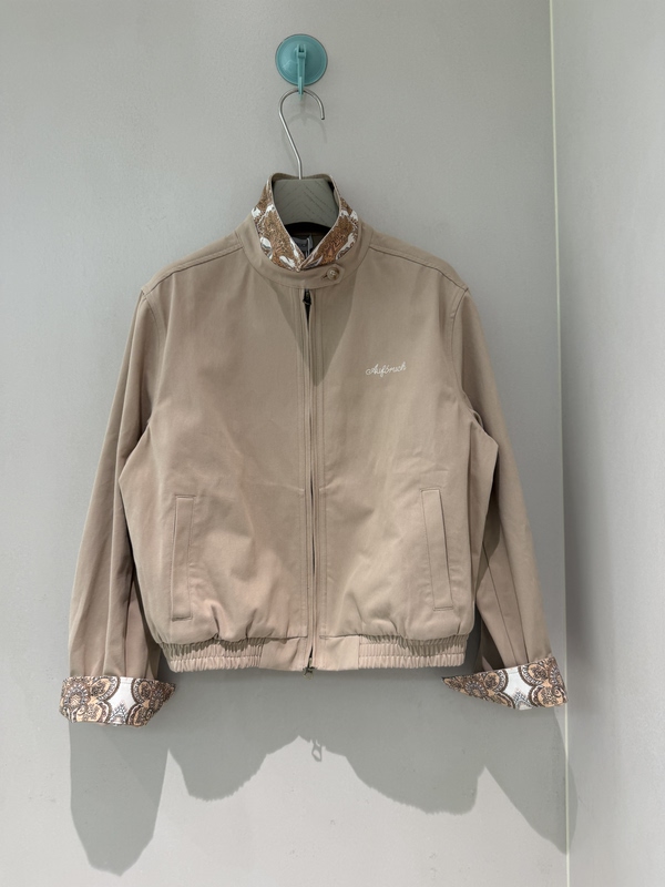 Niche Avant-Garde Nanyou Buyer's Store Sweet and Cool Fashionable Y2K Biker Print Collar Short Spicy Girl Jacket