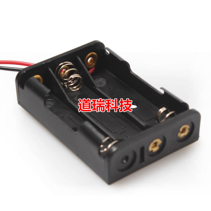 No. 7 3 sections side by side without cover without switch battery box 4 5v AAA 3 section side by side battery box No. 7 3 sections