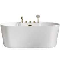 Guogan independent acrylic household adult Internet celebrity bathtub princess bathtub 1 4-1 7 meter bathtub insulation