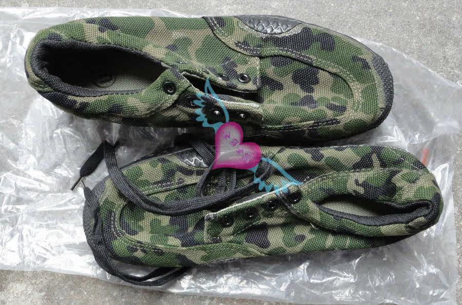 Boots militaires en toile - dérapage - Ref 1399712 Image 7