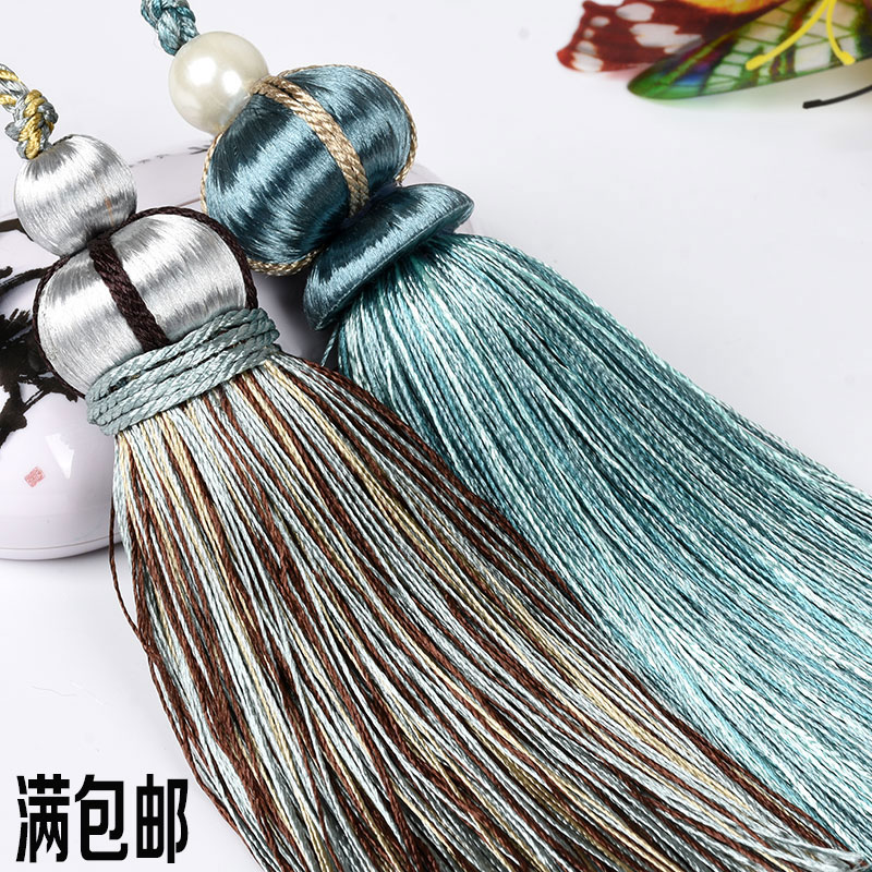 Curtain small hanging ball tassel decoration hanging ear pendant pendant pendant accessories curtain curtain head tassel table flag hanging decoration