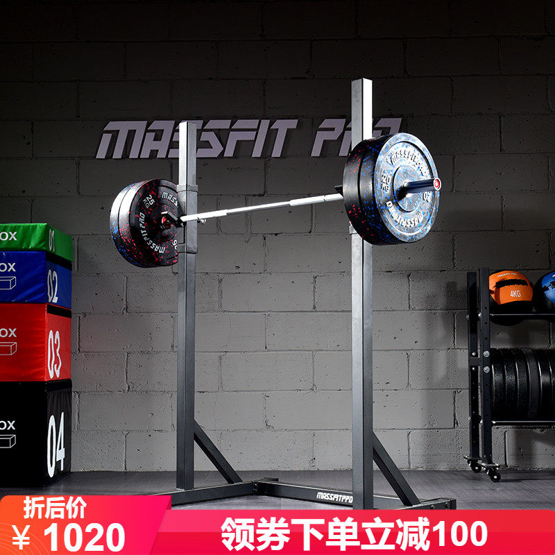 Commercial personal training studio CROSSSFIT squat frame bench pressurette barbell rack solid plus version height 1.9m