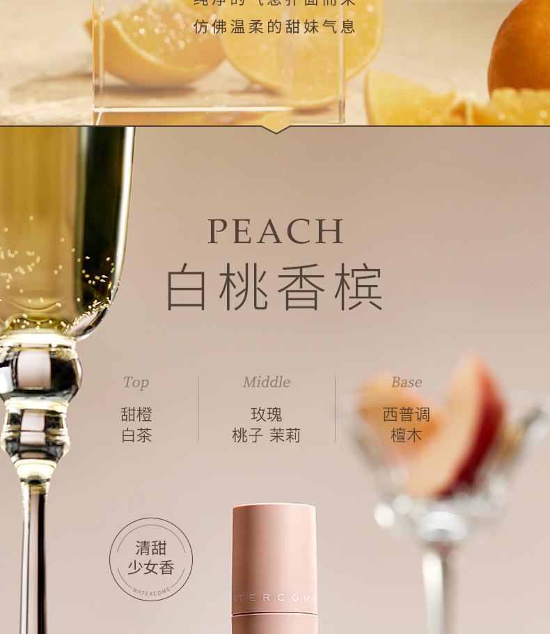 【中國直郵】小紅書爆款 水之蔻 止汗露 清新走珠香體露 20ml 松煙白檀