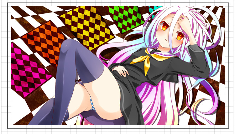 Anime cosplay trang phục cuộc sống nữ trò chơi KHÔNG CÓ TRÒ CHƠI CUỘC SỐNG thủy thủ trắng phù hợp với váy hàng ngày toàn bộ - Cosplay đồ cosplay shinobu
