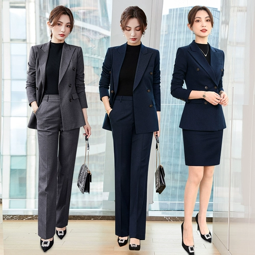 Элитный осенний пиджак классического кроя, комбинезон, в корейском стиле, в британском стиле