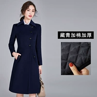 Шерстяное шерстяное пальто