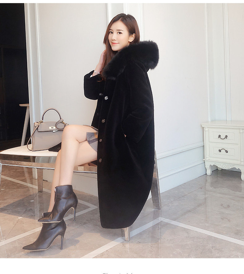 Manteau de fourrure femme DEMIAOER - Ref 3173793 Image 21