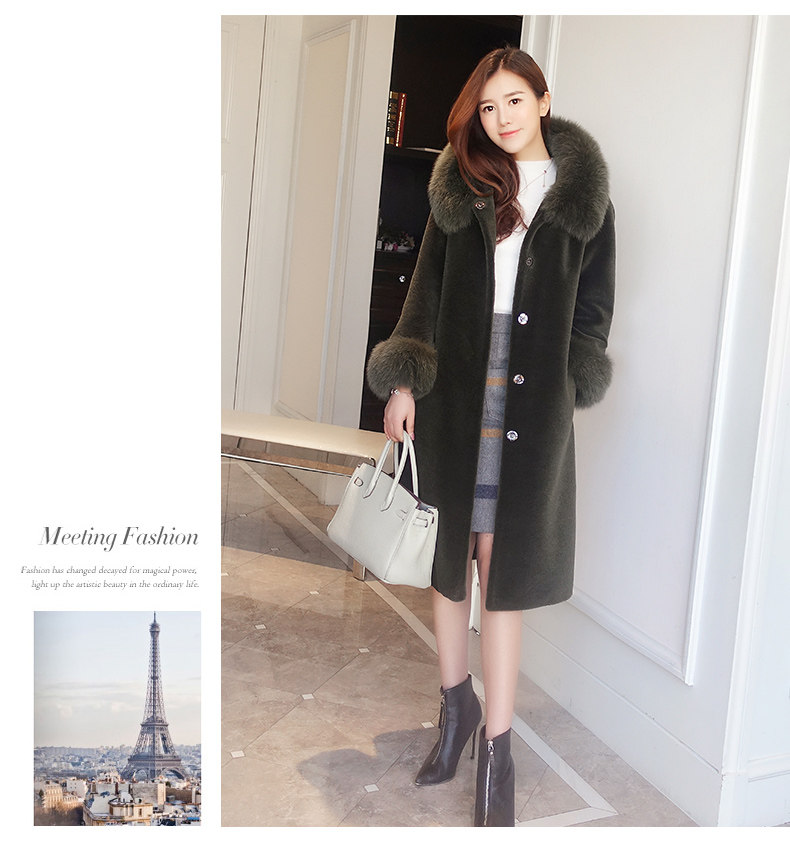 Manteau de fourrure femme DEMIAOER - Ref 3173100 Image 15