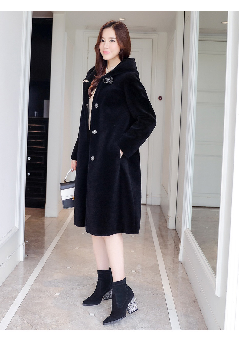 Manteau de fourrure femme DEMIAOER - Ref 3174934 Image 20