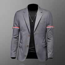 European products new spring and autumn couples suit solid color suit men and women with casual coat academic style casual clothing single West tide