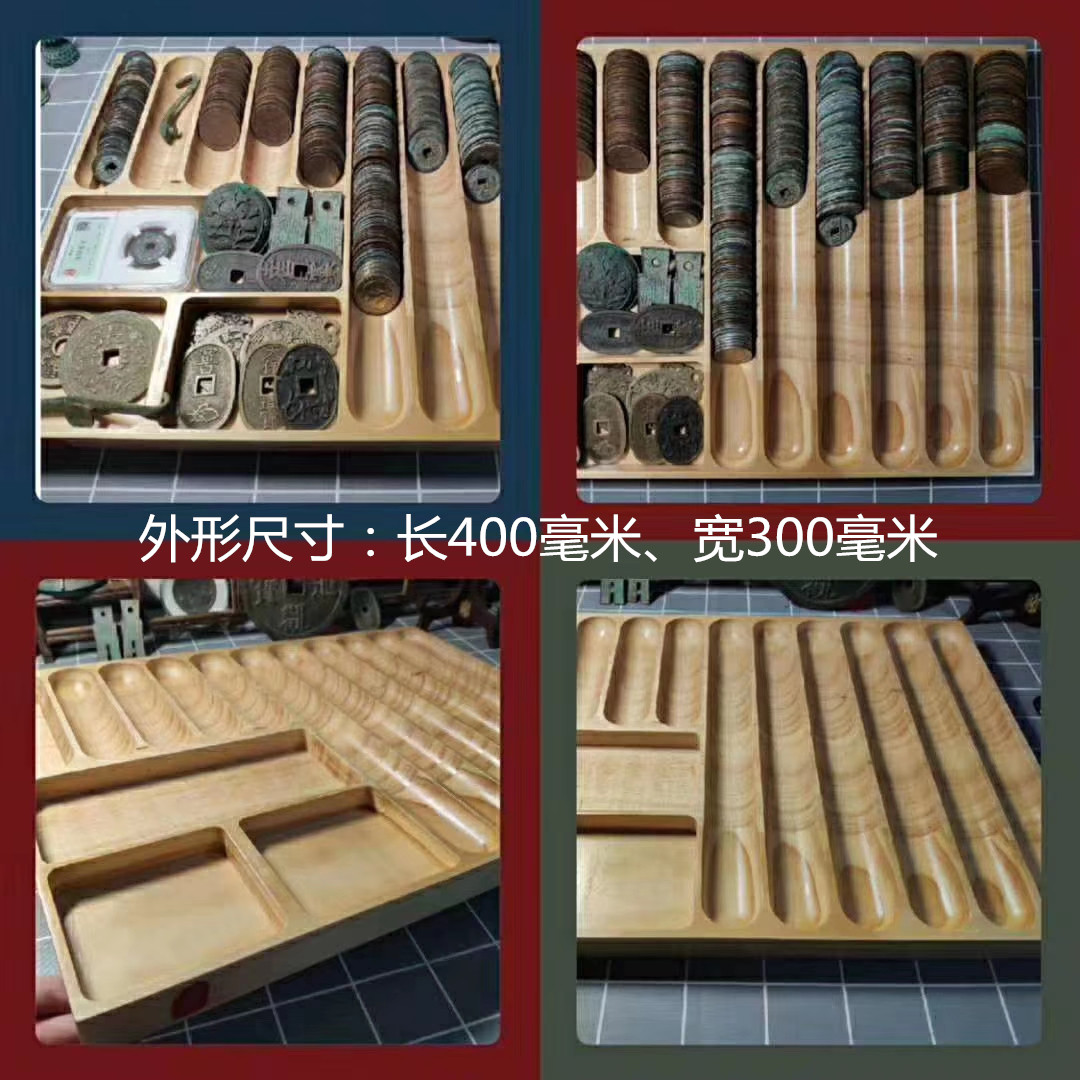 Numismatic disc Show the main cast Live Essential Silver Dollar Bronze Coins Ancient Coins Commemorative Wood Pendulum Money Plate