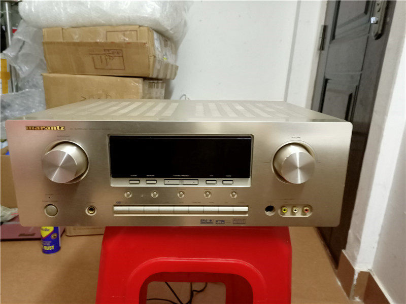 Used audio marantz SR3500 power amplifier 5.1 channel DTS decoding high power voice good remote control