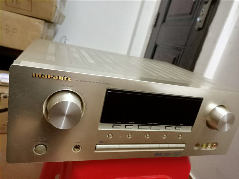 Used audio marantz SR3500 power amplifier 5.1 channel DTS decoding high power voice good remote control