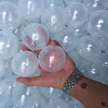 Прозрачный пластиковый шар фото