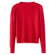 sweater ສັ້ນສໍາລັບແມ່ຍິງພາກຮຽນ spring ເຄື່ອງນຸ່ງແມ່ຍິງໃຫມ່ 2024 ຄົນອັບເດດ: ພາຍນອກໃສ່ແບບຕ່າງປະເທດ pullover ວ່າງແອວສູງ bottoming sweater