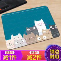 Cute bear mouse pad small cute desk pad thick wrist guard female keyboard pad game Office mouse pad customization