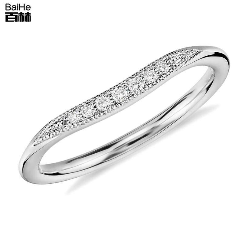 18K gold rose gold courseage wedding diamond ring dress ring dress ring female drill ring female Korean version drilling ring