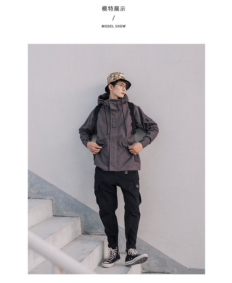 Blouson homme SONFIVE manches longues en Coton - Ref 3116426 Image 10