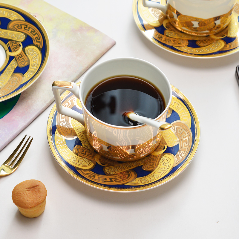 The Six sets of ipads China coffee cups and saucers up phnom penh ipads porcelain ceramic coffee set with domestic ltd. atmosphere cups to send a spoon