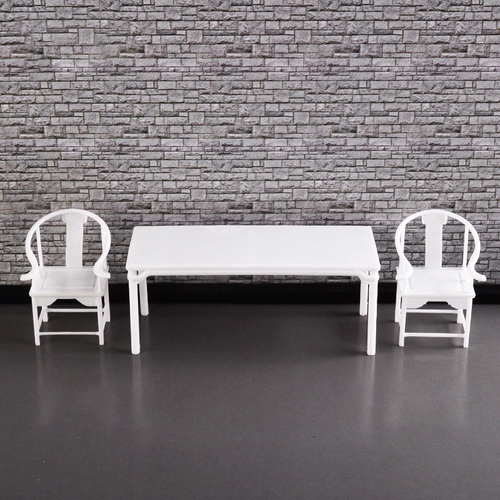 Архитектурная модель Материал помещений китайский стиль мебель Ming и Qing Square Table Table Table