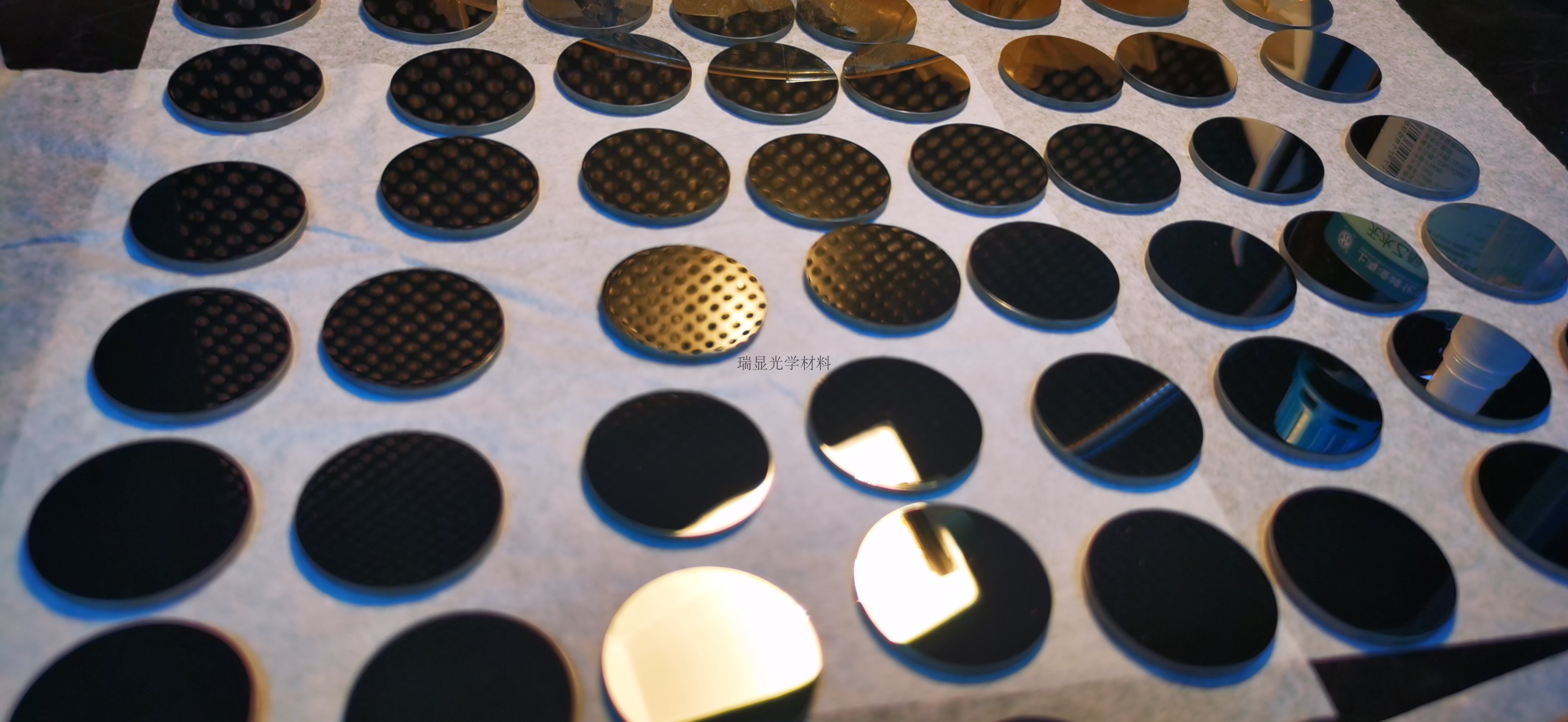 Gegermanium window round - double - plate - germanium infrared window - coating can be used for thermal imaging lenses